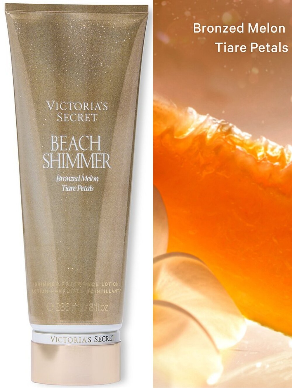 Victoria's Secret Beach Shimmer Fragrance Body Lotion 8oz NEW